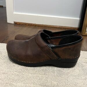 Brown Dansko Clogs
